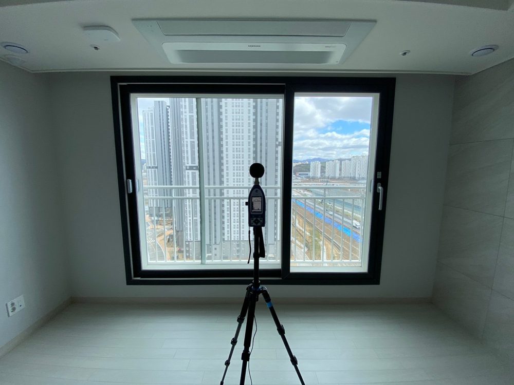 공동주택 세대 실내 소음측정